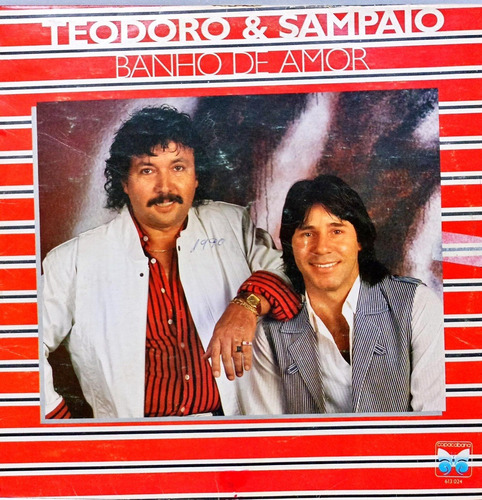 Teodoro E Sampaio Lp 1990 Banho De Amor Copacabana 4186