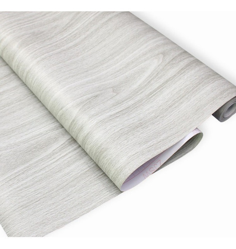 Imagen 3 de 10 de 2003. Papel Adhesivo Empapelar Madera Gris Lucerna 1mtx45cm