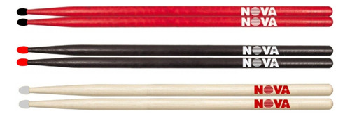 Par Baquetas Vic Firth Nova Varios Colores Calibres Puntas