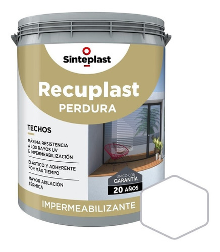 Recuplast Perdura Techos Impermeabilizante Membrana | 4lt