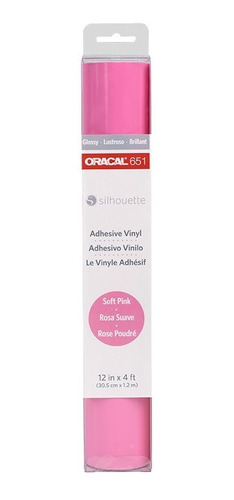 Vinil Adhesivo Oracal 651 Silhouette 12 Pulgadas Soft Pink