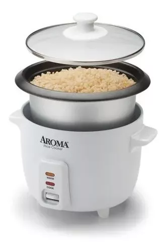 Arrocera Electrica Olla A Vapor Aroma 6 Tazas 1.2 Kg