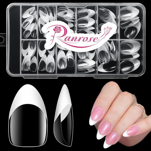 Puntas De Uñas De Almendras De Ranrose, Puntas De Uñas Corta