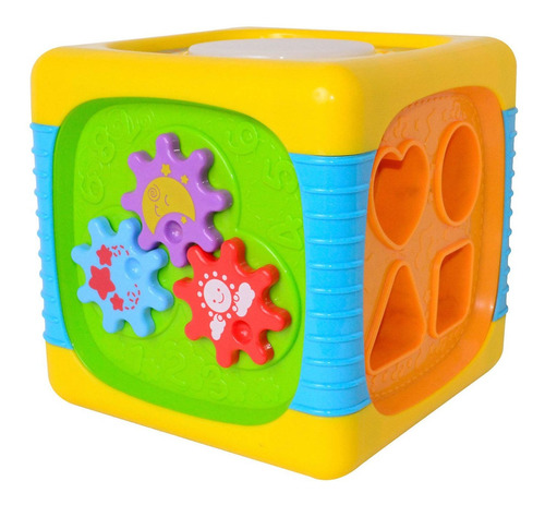 Clasificador De Formas Cubo Actividades Musical Bebé Winfun