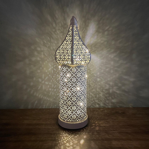 Linterna Colgante De Hierro Led Luz De Hada De Hada Retro M