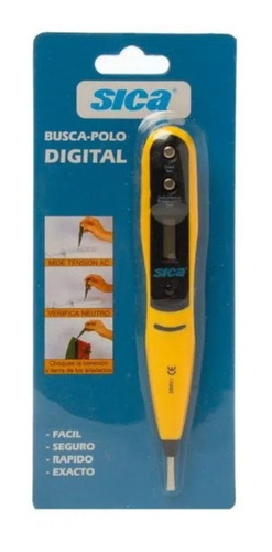 Buscapolo Digital Sica 12-250v Ac/dc Sica 378215