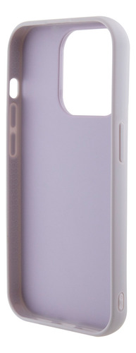 Funda Guess Acolchada Clásico Para Iphone 15 Pro Max- Lila Morado Acolchado
