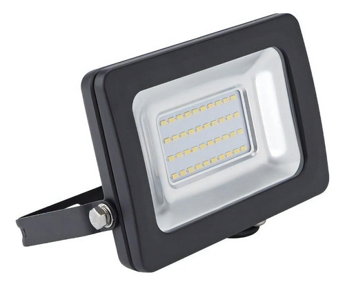 Reflector LED Sica Estandard 376721 20W con luz blanco frío y carcasa negro 220V