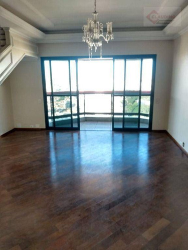 Imagem 3 de 30 de Cobertura Com 3 Dormitórios , Sendo 3 Suites, 390 M² - Venda Por R$ 3.000.000 Ou Aluguel Por R$ 4.500/mês - Vila Santo Estevão - São Paulo/sp - Co0022
