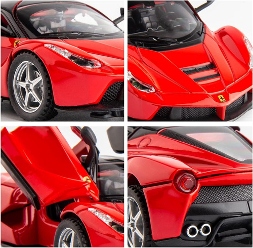 Carro Modelo 1/32 Para Ferrari Race E Carro De Brinquedo Laf
