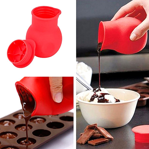 Molde De Goma Para Derretir Chocolate Para Decoración Del Ho