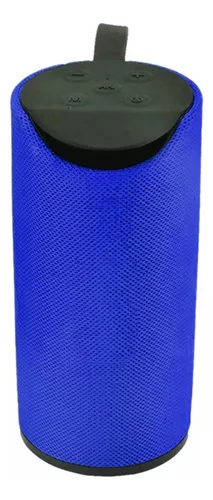 Parlante Bluetooth Recargable Usb/tf/fm Azul
