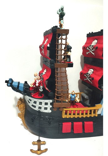 Navio Pirata Pesadelo Do Mar Imaginext Fisher Price (Usado)