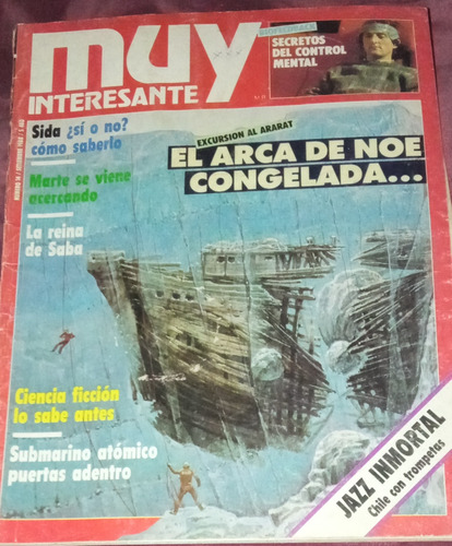 El Arca De Noe Congelada//revista Muy Interesante//1988