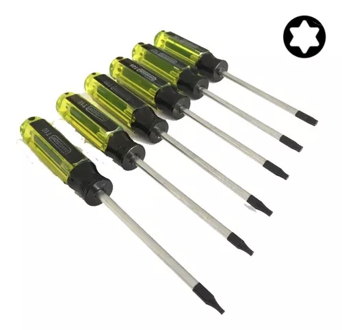 Destornilladores Torx T10-30 (6 Piezas) Pro-shop