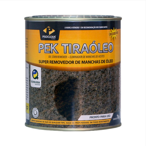 Pisoclean Tiraoleo Remoçao De Oleo Uso Geral 1kg
