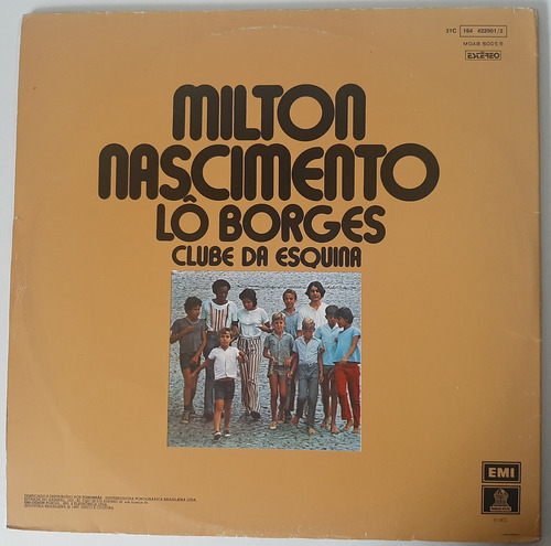 Lp Milton Nascimento & Lô Borges* Clube Da Esquina I (Usado)
