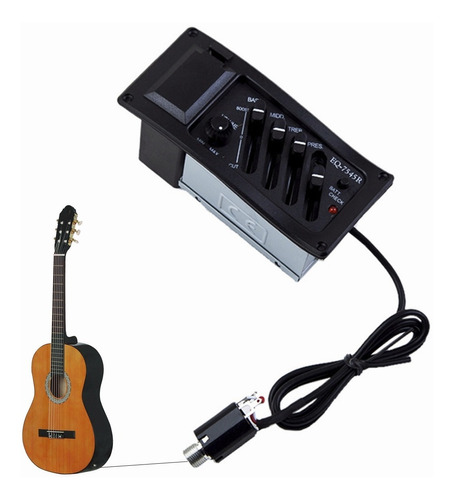 Pastilla Guitarra Transductor Eléctrico Acústico Magnético