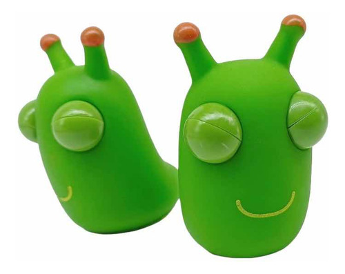 Juguete Antiestrés Gusano Bicho Ojos Popping Eyes Squishys