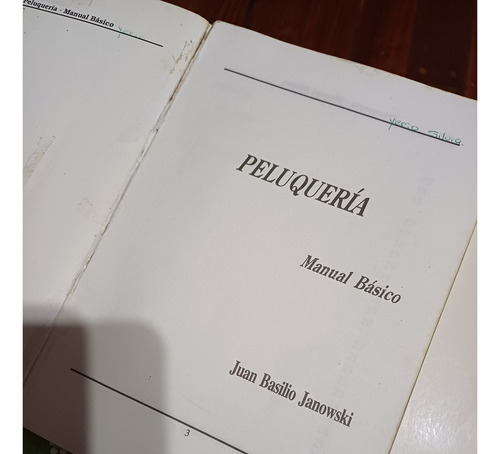Peluqueria Manual Básico 2da Edición Janowski (Usado)