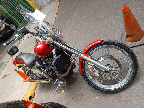 Chopper 600cc Suspensión Helicoidal Horquilla Lanzada