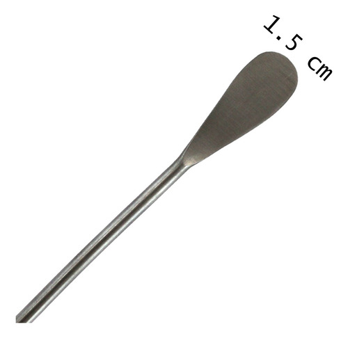 Espatula Doble Cuchara Laboratorio O Cosmetico 23 Cm Germany