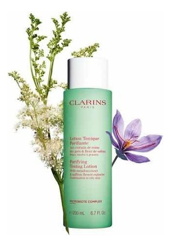 Loção Tonificante Purificante De Limpeza Facialclarins-200ml