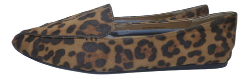 Flats Time And True Dama Zapato Piso Mujer 8mx Animal Print