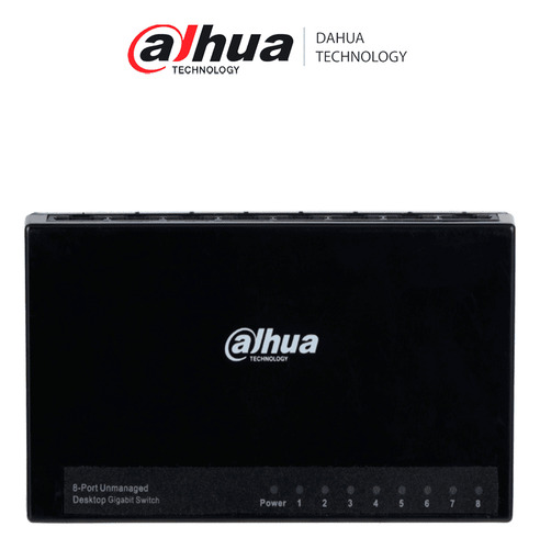 Switch Dahua Gigabit Ethernet Pfs3008-8gt-l 8 Puertos 16gbit