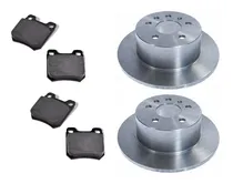 Comprar 2 Discos De Freio Traseiros + Pastilhas Omega Suprema 2.0 4c