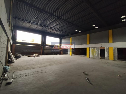 Salão Para Alugar, 400 M² Por R$ 25.000,00/mês - Jardim Presidente Dutra - Guarulhos/sp - Ai19575