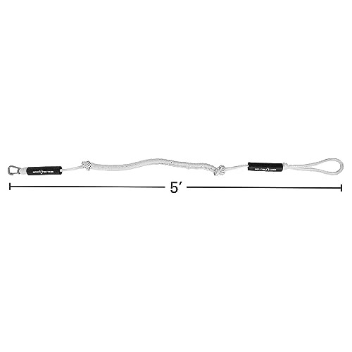 Línea De Amarre De Bungee Boattector Pwc 400 2-pack 5'...