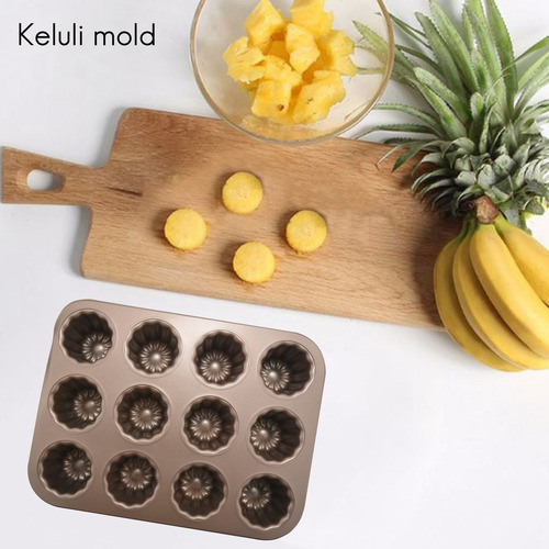 Forma De Pastel Canela Molde, Canela Muffin Bakeware 12 Taza