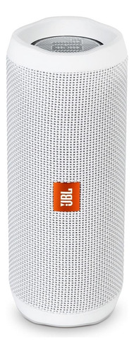 Bocina JBL Flip 4 portátil con bluetooth white 