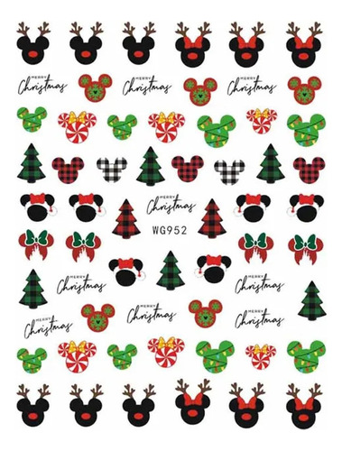 Sticker Navidad Wg952 Pop Finger