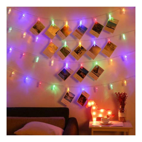 Magnoloran 80 Led Photo Lights Luces De Hadas Led Ledle Leac
