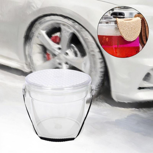 Cubeta Transparente Para Lavado De Autos