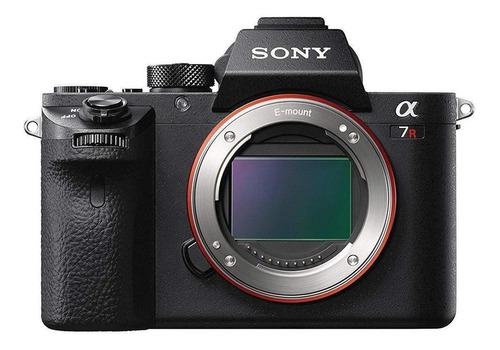  Sony Alpha 7R II ILCE-7RM2 sin espejo color  negro