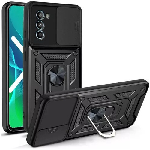 Funda Para Moto G82 Antigolpe Anillo Magnetico