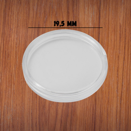 Protetor Antimpacto Silicone Adesivo Gota Multiuso 24pç 19mm