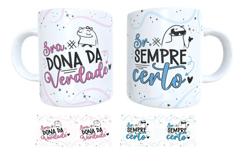 Caneca Personalizada Casal Presente Namorados Porcelana