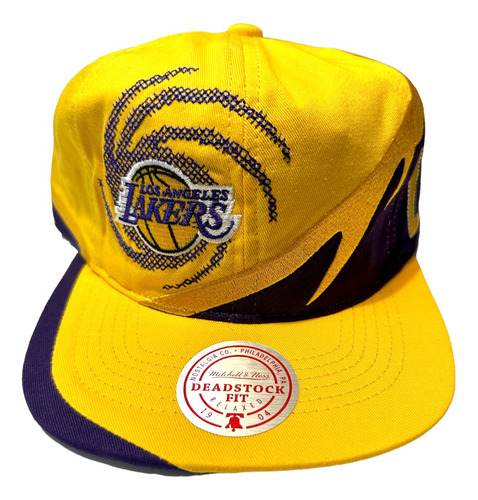 Gorra Mitchell & Ness Nba Spiral Deadstock Snapback Lakers