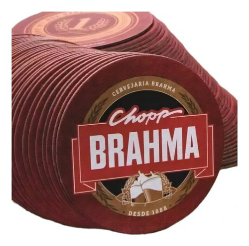 Paquete de obleas Chopp de alta absorción con 1000 unidades, color rojo Brahma