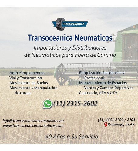 Camara 14 9 24 Tractor Agricola Reforzada 14.9-24 Riego Agro