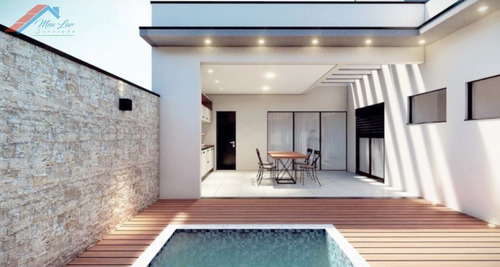 Imagem 5 de 9 de Casa A Venda No Bairro Jardim Residencial Le France Em - Ca 318-1