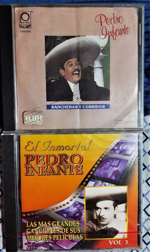 2 Cds Pedro Infante De Coleccion (Usado)