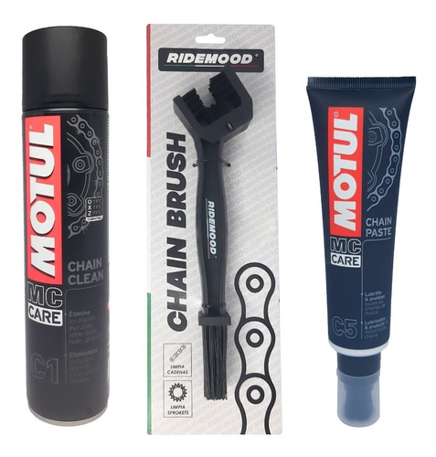 Motul C1 + Motul C5 + Cepillo Para Cadenas