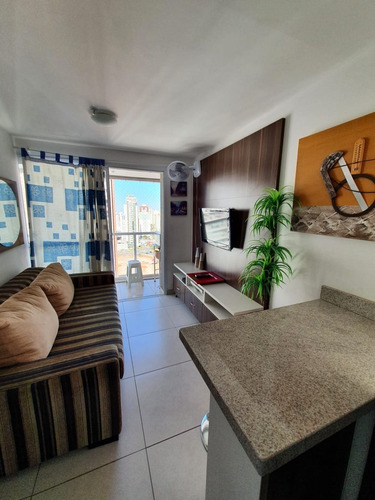 Imagem 3 de 25 de Av. Das Araucárias Blend Águas Claras 1 Quarto 1 Vaga 34 M² Mobiliado E Decorado - Meuimo411 - 70469539
