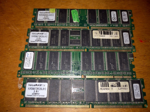 Memoria Ddr1 Varias Velocidades (Usado)