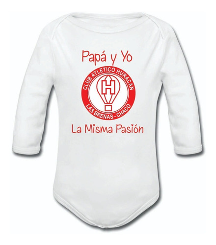 Body Bebe Personalizado Fútbol - Huracán